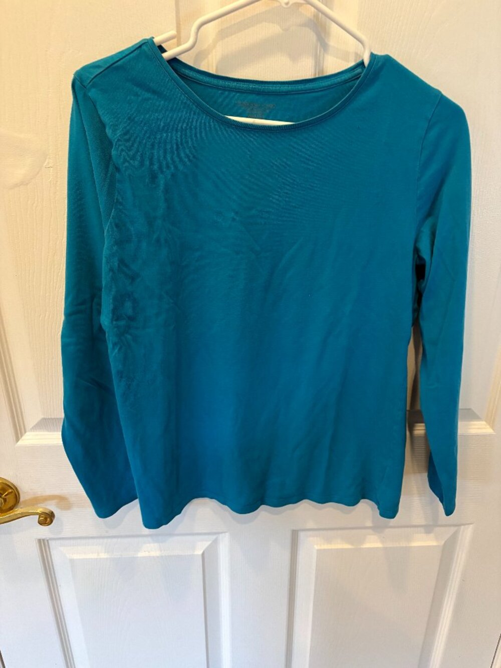Coldwater Creek Long sleeves top Medium Turquoise